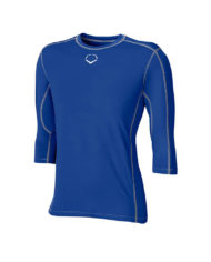 WTV1005RO_BB_Evo_Fitted_Mens_Mid_Sleeve_Royal_Front